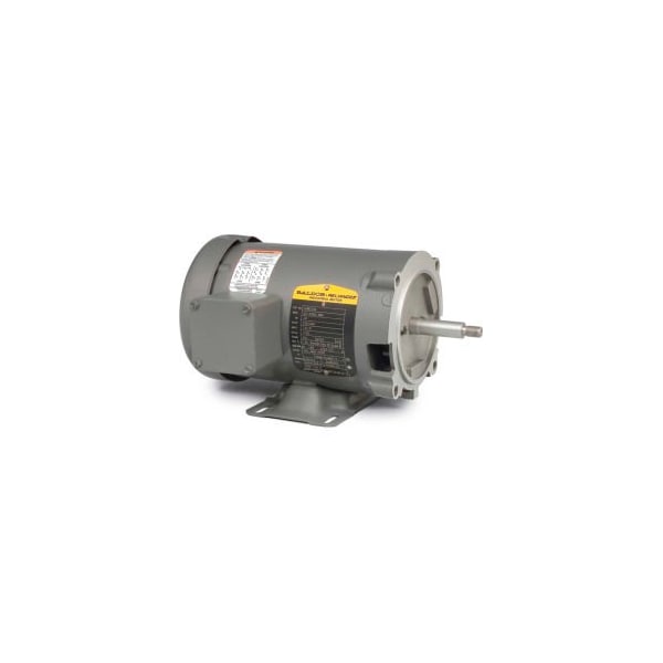 Baldor-Reliance Motor, .75HP, 1725RPM, 3PH, 60HZ, 56J, 3420M, OPEN, F1 CJM3112 - main